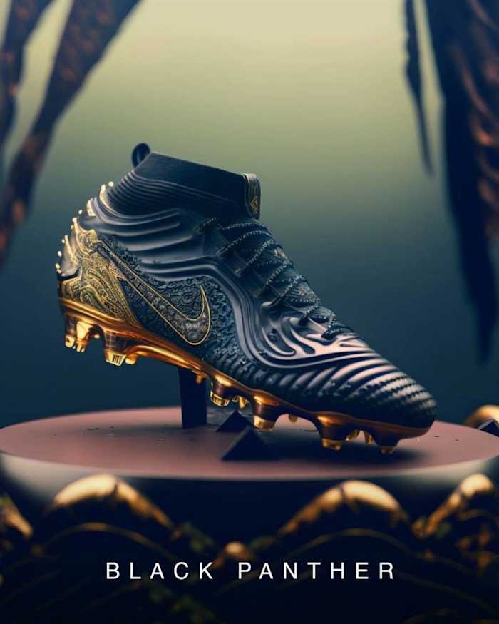 ¡Cool! Inteligencia Artificial crea zapatos de futbol entre Nike y Marvel